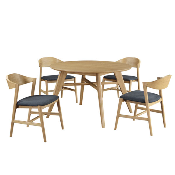 Woodford 120cm Round Dining Set