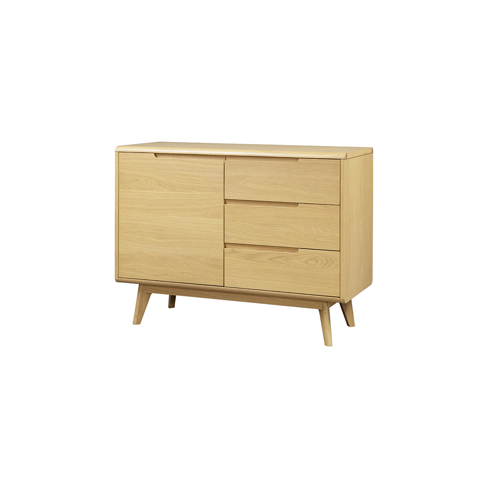 Woodford Double Sideboard Self Assembly Oak World