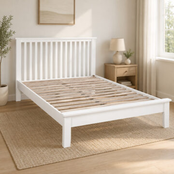 Geneva Painted 5' Bedframe -White