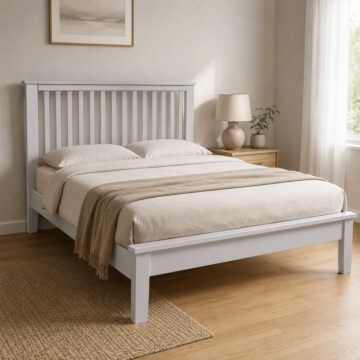 Geneva Painted 5' Bedframe - Grey