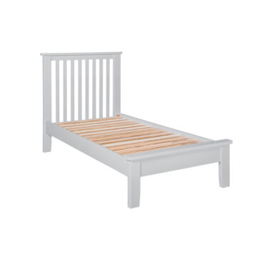 Geneva Grey 3′ Single Bedframe