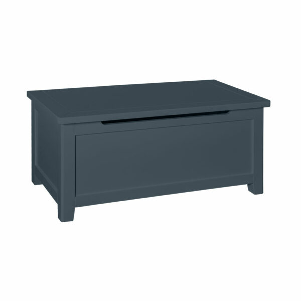 Geneva Painted Blanket Box - Blue | Fully Assembled
