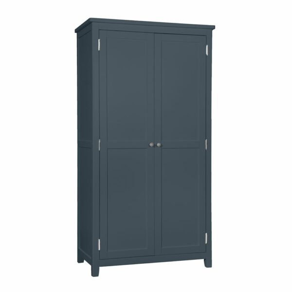 Geneva Painted Full Hanging Wardrobe - Blue
