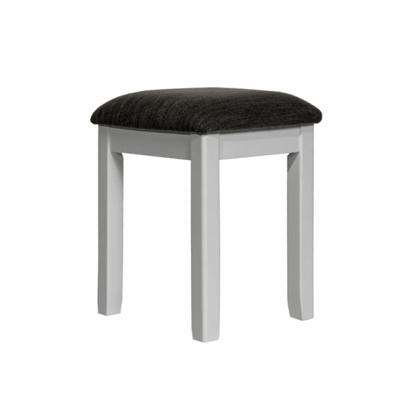 Geneva Painted Stool - Grey