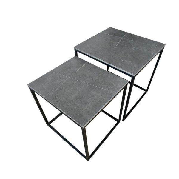 Artemis Nest of Tables | Fully Assembled Grey