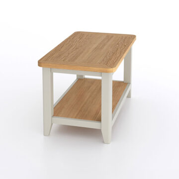 Arland Grey Coffee Table | Oak Finish