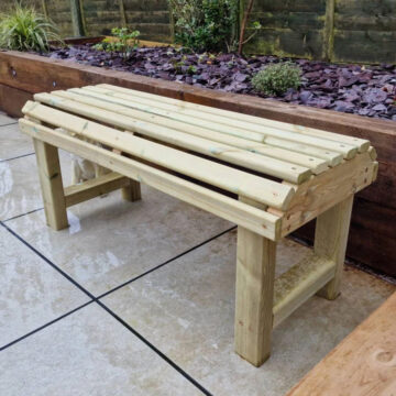 Timber Churnet Backless Bench