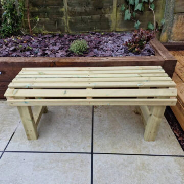Timber Churnet Backless Bench