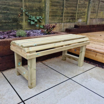 Timber Churnet Backless Bench