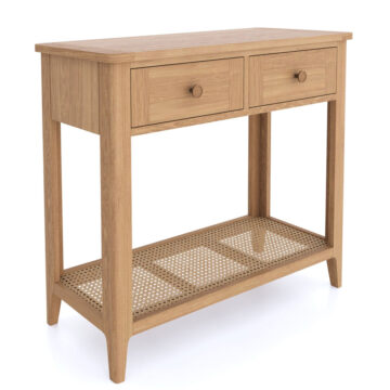 Harveston Natural Oak Console Table | Assembled | Clearance