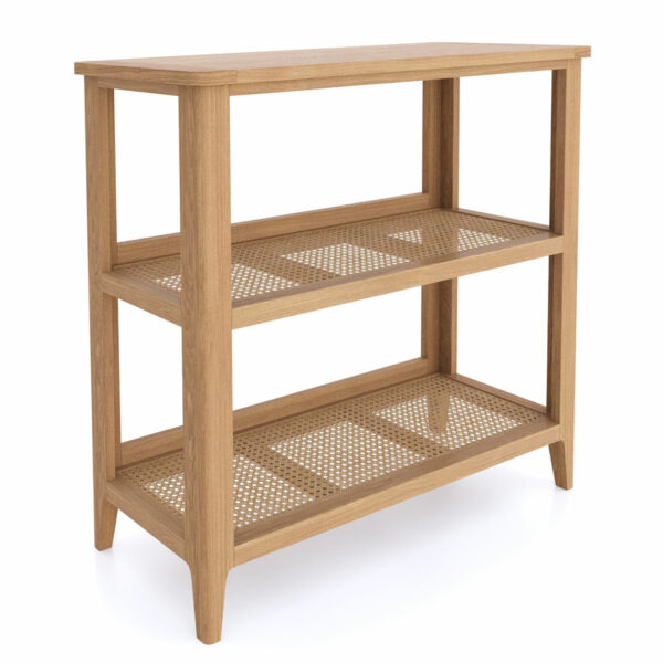 Harveston Natural Oak Open Bookcase | Fully Assembled