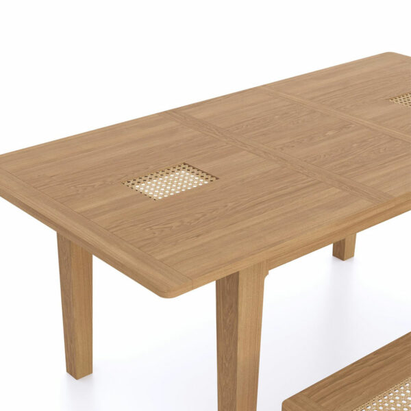 Harveston Natural Oak 140-180Cm Extending Dining Table | Assembly Required