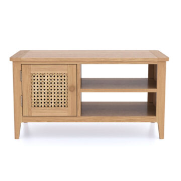 Harveston Natural Oak 1 Door TV Unit 86cm | Assembled