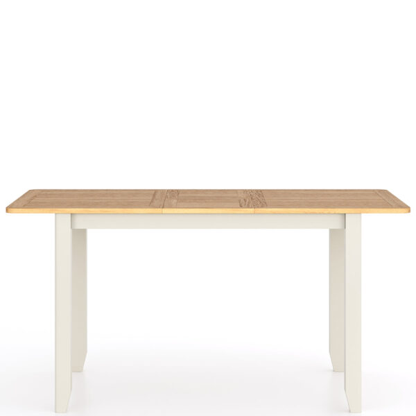 Arland Grey Painted 125-165cm Extending Dining Table | Self Assembly