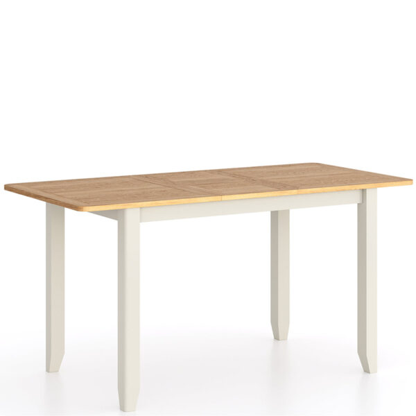 Arland Grey Painted 125-165cm Extending Dining Table | Self Assembly