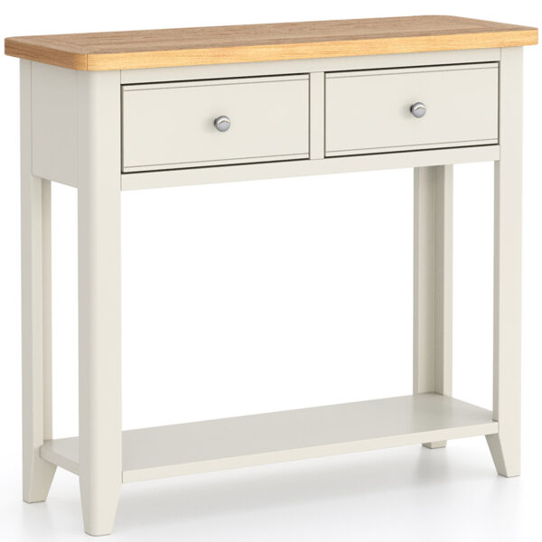 Arland Grey Painted Console Table | Fully Assembled