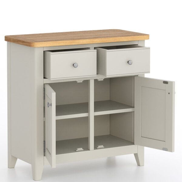 Arland Grey Painted Small Sideboard | Fully Assembled