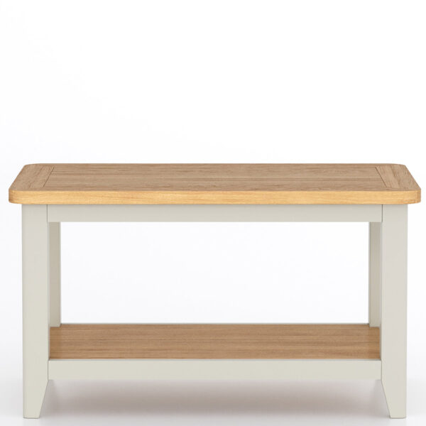 Arland Grey Painted Coffee Table | Self Assembly