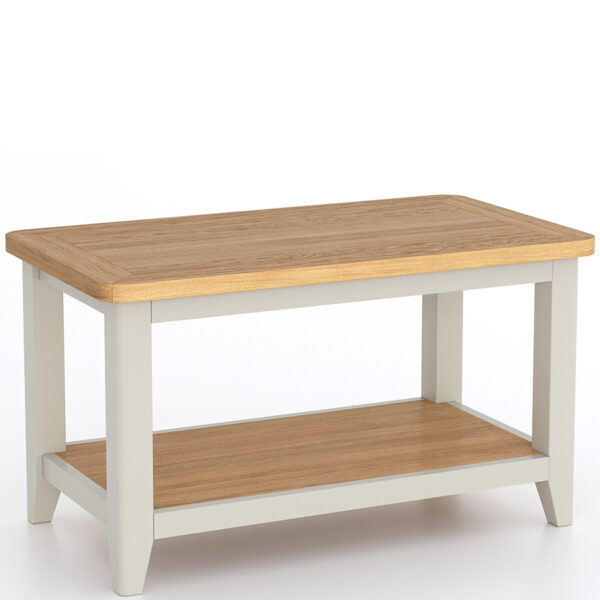 Arland Grey Painted Coffee Table | Self Assembly