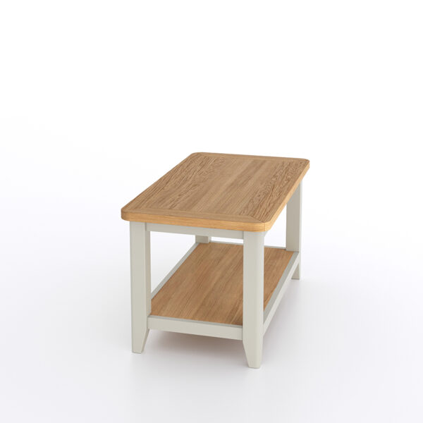 Arland Grey Painted Coffee Table | Self Assembly