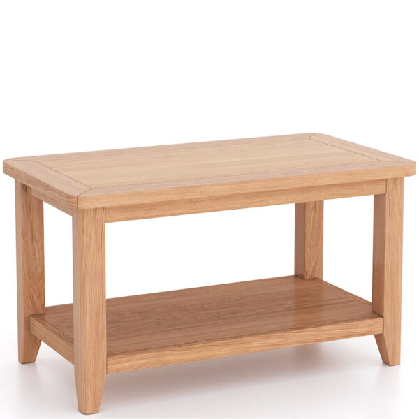 Arland Natural Oak Coffee Table | Self Assembly
