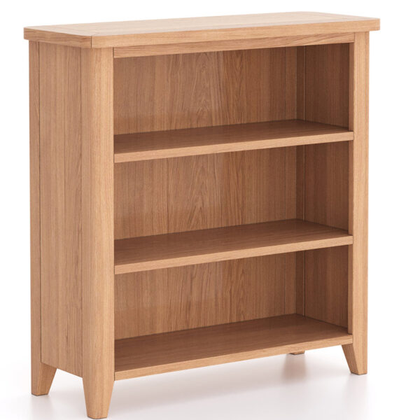 Arland Natural Oak Bookcase | Fully Assembled