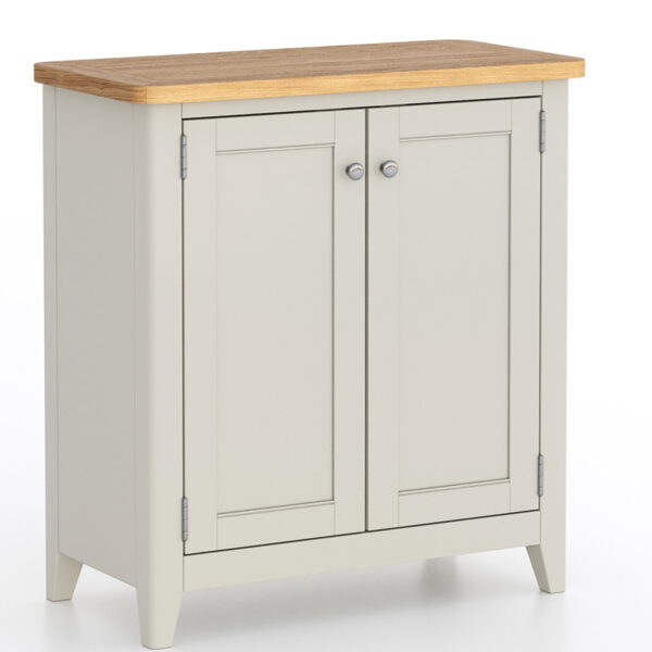 Arland Grey Painted Cabinet | Fully Assembled