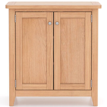 Arland Natural Oak Cabinet | Assembled