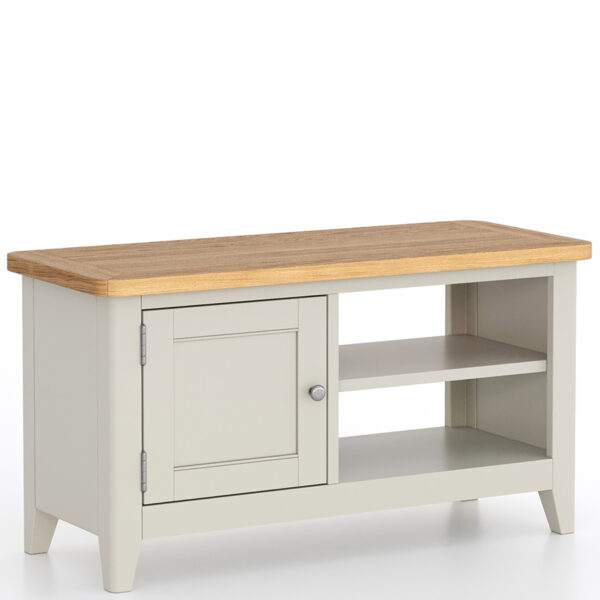 Arland Grey Painted TV Cabinet | Fully Assembled