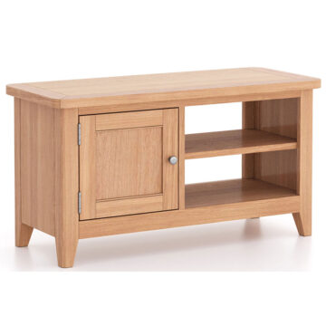 Arland Natural Oak TV Cabinet | Assembled