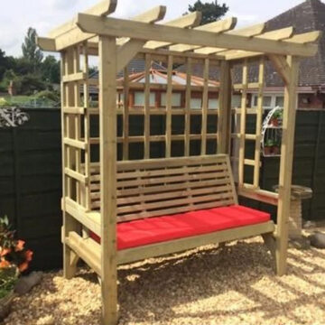 Timber Beatrice Arbour Sits 3