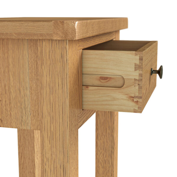 Bywell Waxed Oak Telephone Table | Clearance