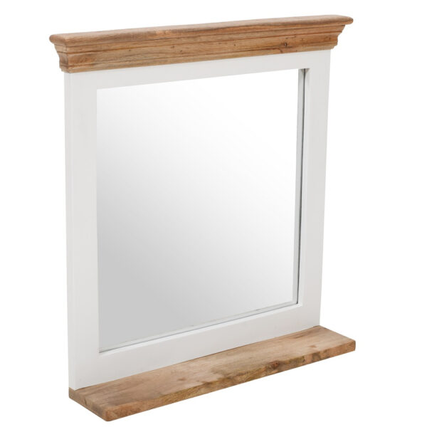 Balshire Mirror Frame With Shelf Solid Mango Wood |