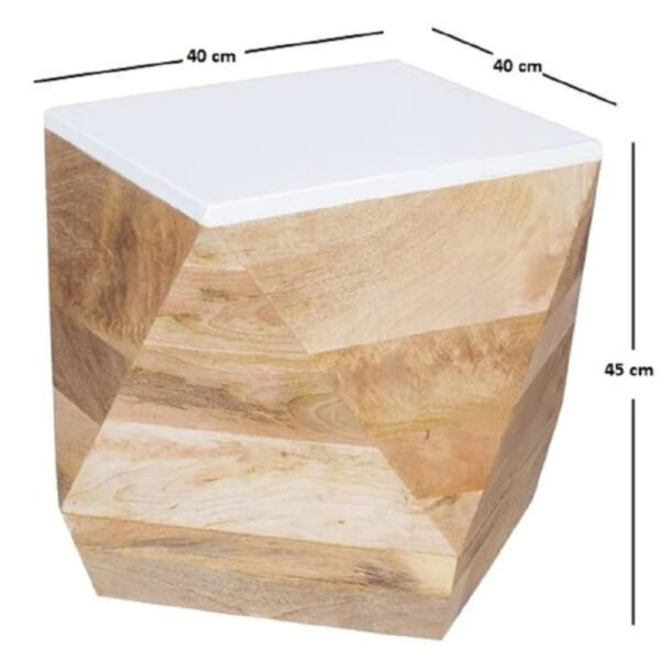 Balshire Side Table Solid Mango Wood |