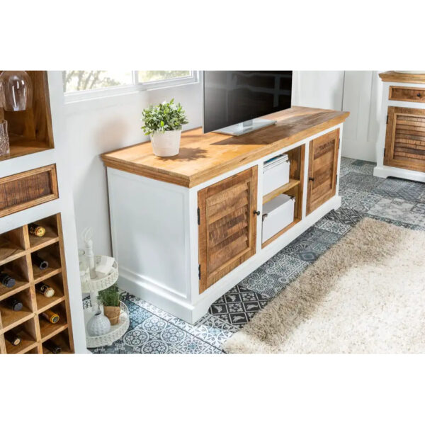 Balshire Tv Cabinet Upto 57" Solid Mango Wood