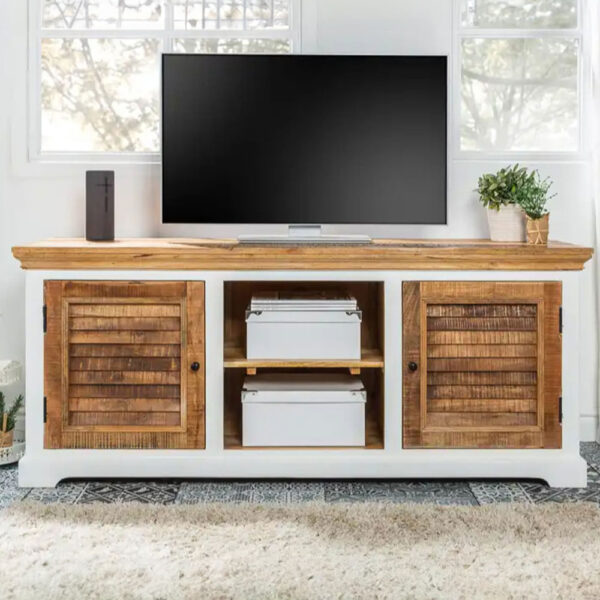 Balshire Tv Cabinet Upto 57" Solid Mango Wood |
