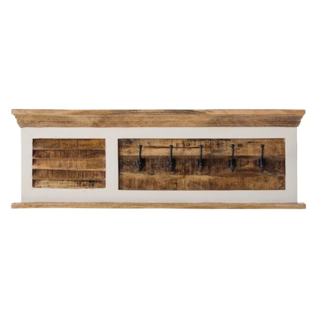 Balshire Wood Hook/Coat Hanger Wall | Oak World