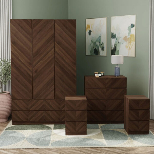 Catalina 4 Piece Bedroom Set | Self Assembly