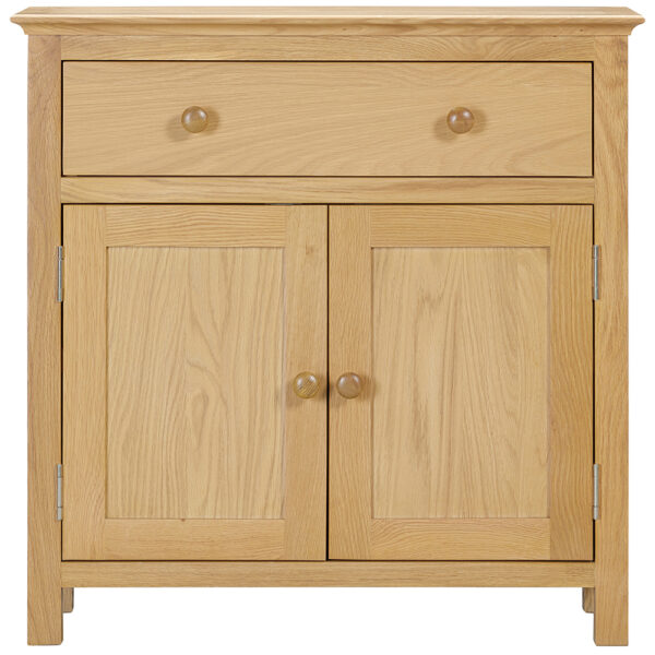 Emperor Oak Compact Sideboard | Fully Assembled