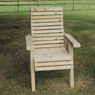 Timber Ergo Single Chair | Assembled