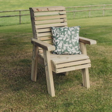 Timber Ergo Single Chair | Assembled