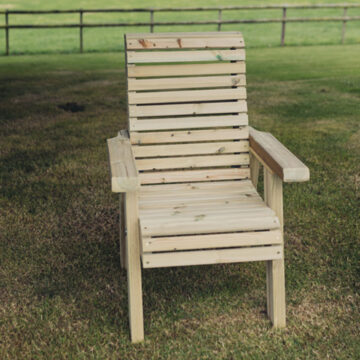 Timber Ergo Single Chair | Assembled