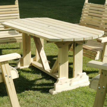 Timber Ergo 6 Seater Table 179×90