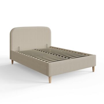 Elowen Boucle Ottoman Storage Bed 150cm