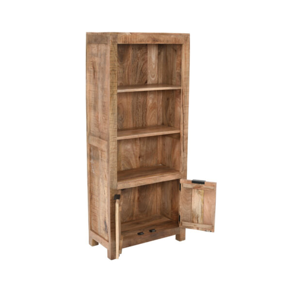 Epping Solid Wood Bookcase With Doors |
