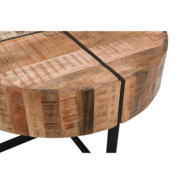 Epping Solid Wood Coffee Table | Metal Legs