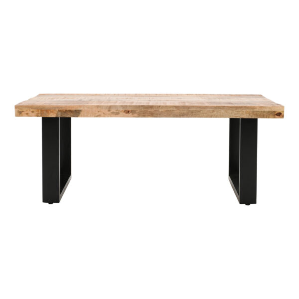 Epping Solid Wood & Metal Coffee Table