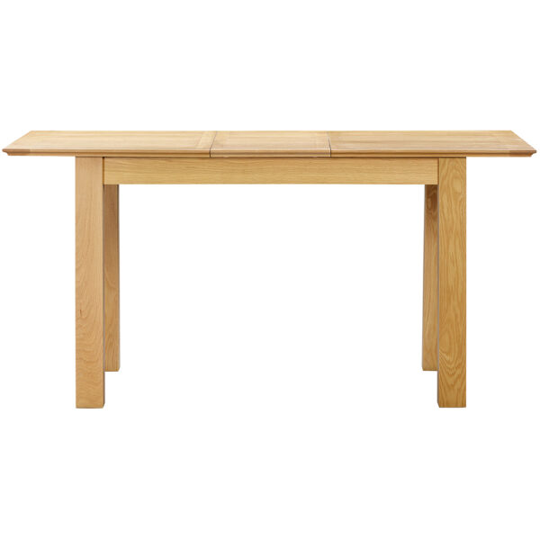 Emperor Oak Extendable Dining Table 1200-1550 | Self Assembly