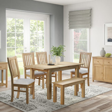Extendable Dining Table 1200-1550