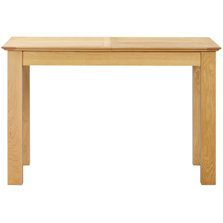 Emperor Oak Extendable Dining Table 12001550 Self Assembly Oak World